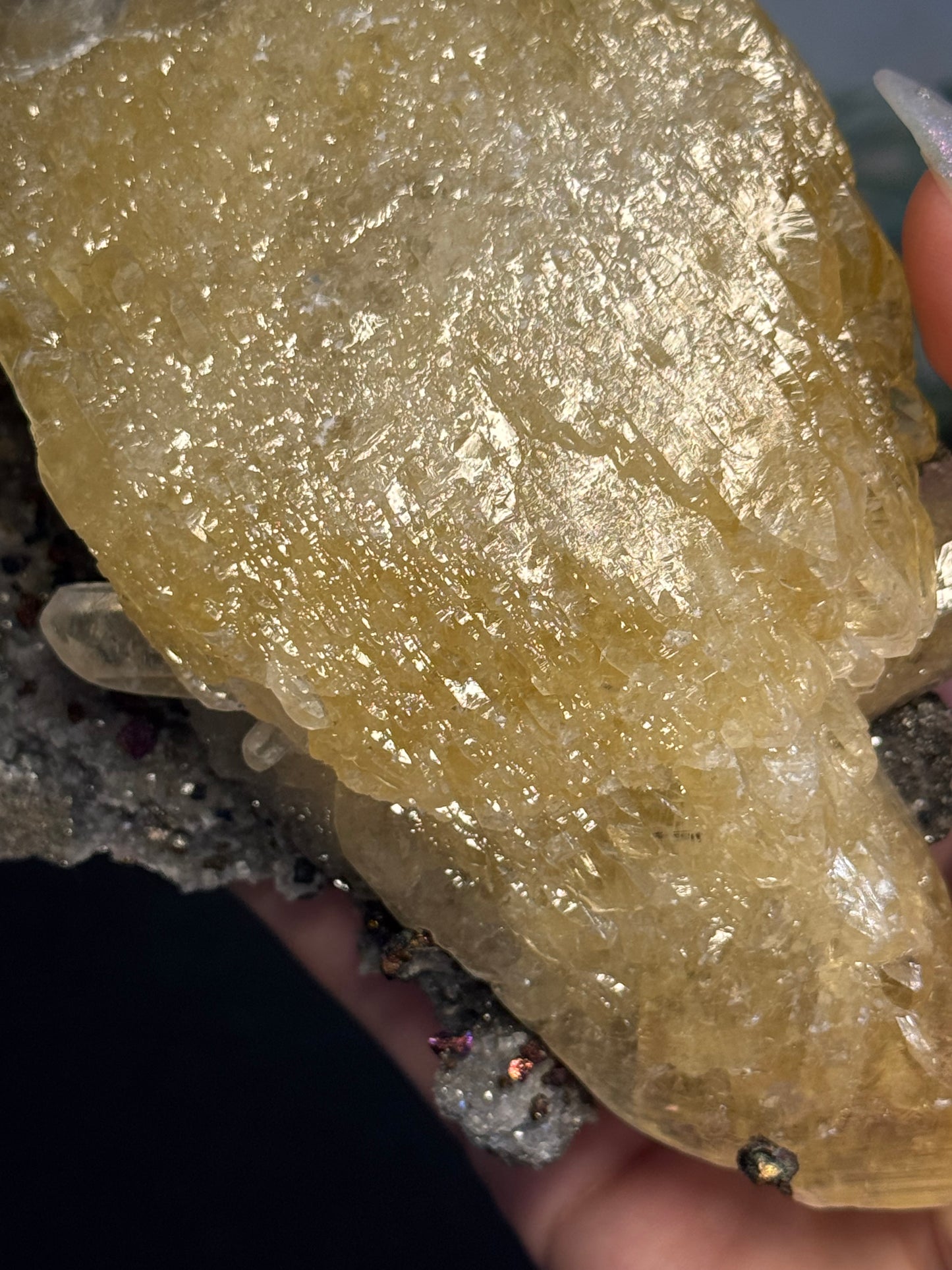 Calcite, Chalcopyrite - Missouri