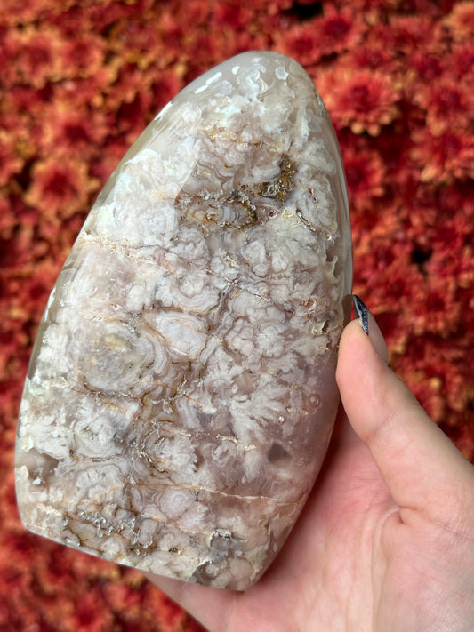 Flower Agate Freeform