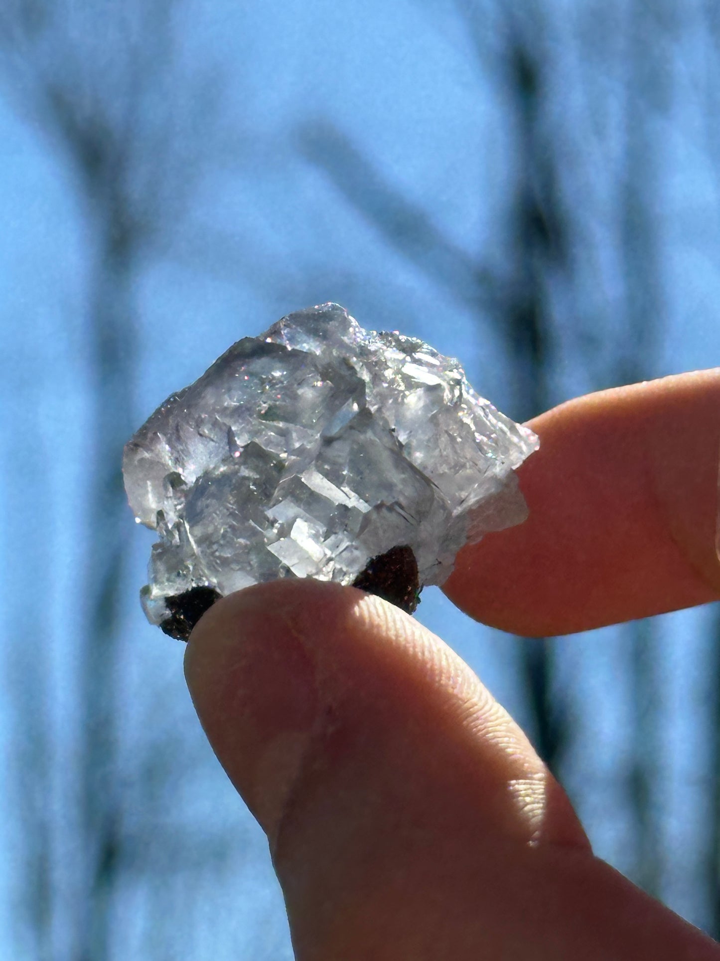 YGX fluorite with pyrite