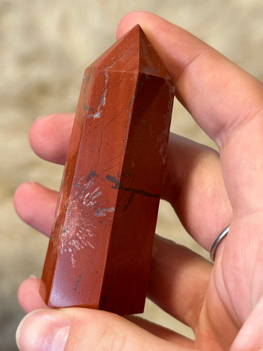 Red jasper tower E