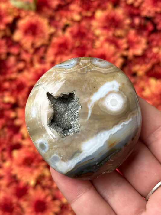 Ocean Jasper Palmstone- 8th Vein