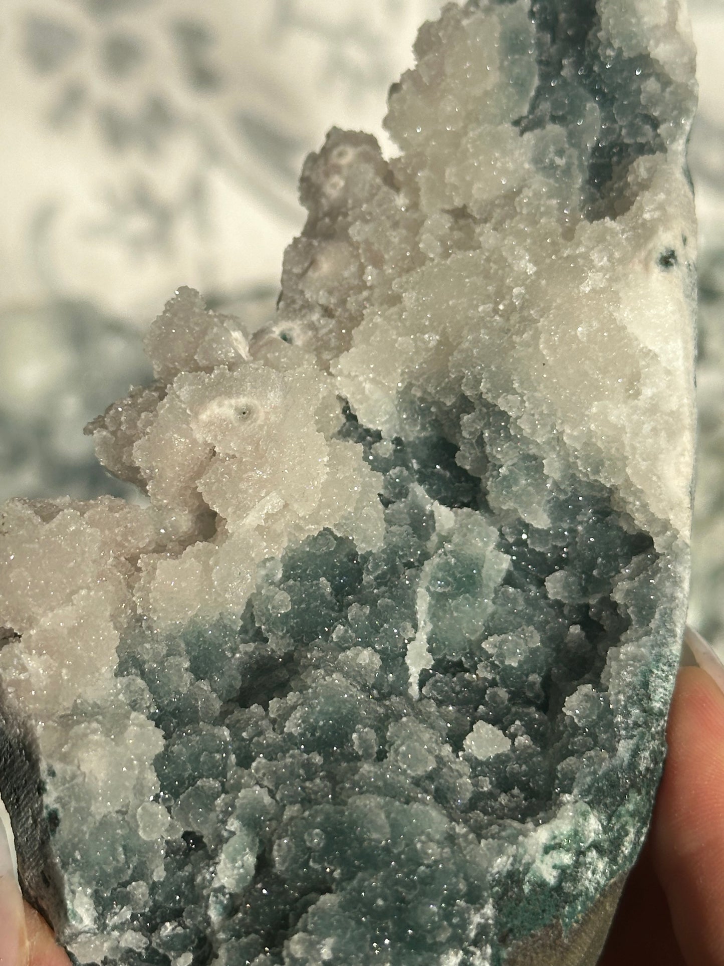Chalcedony from Maharashtra, India