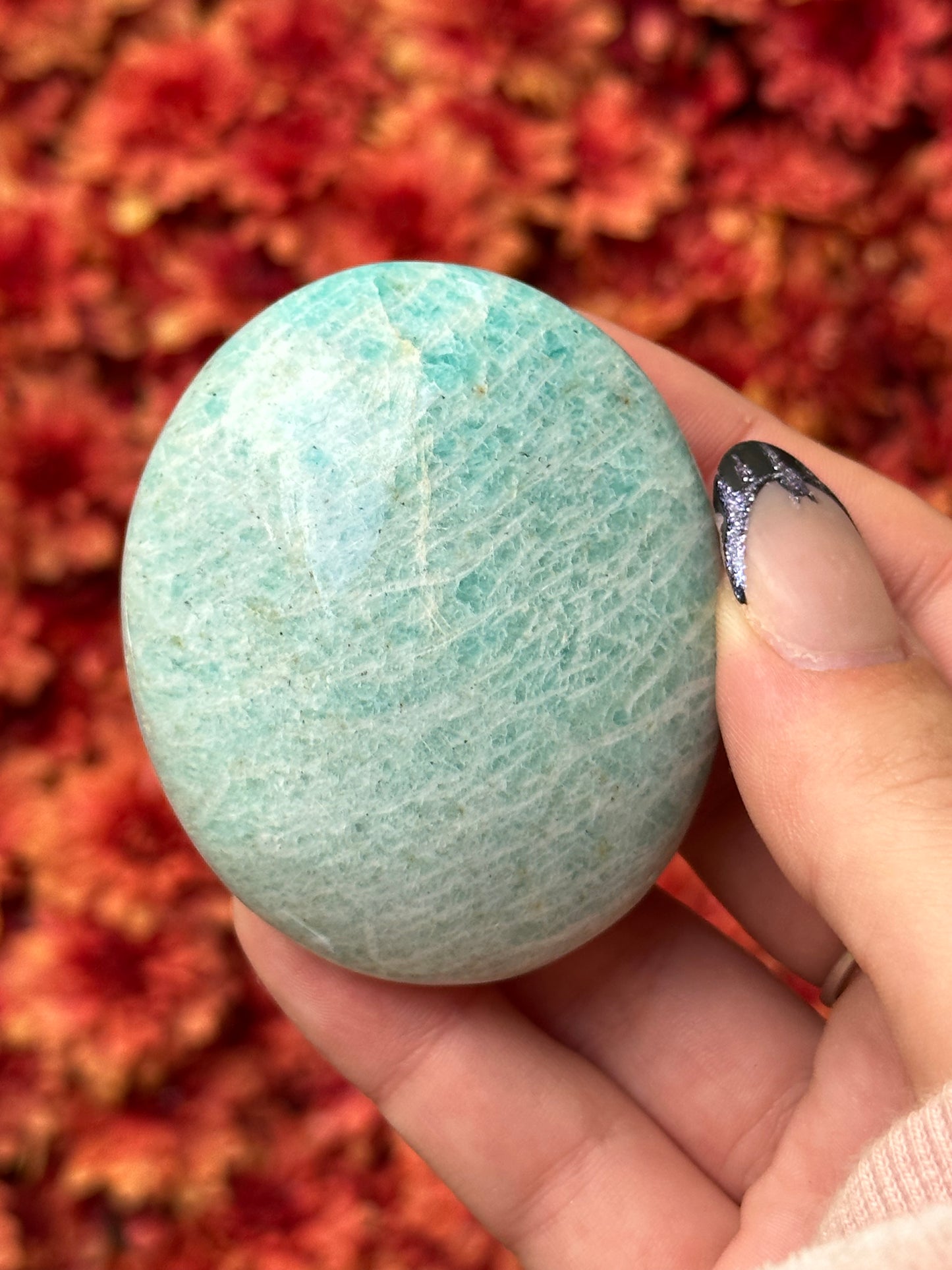 Amazonite Palmstone