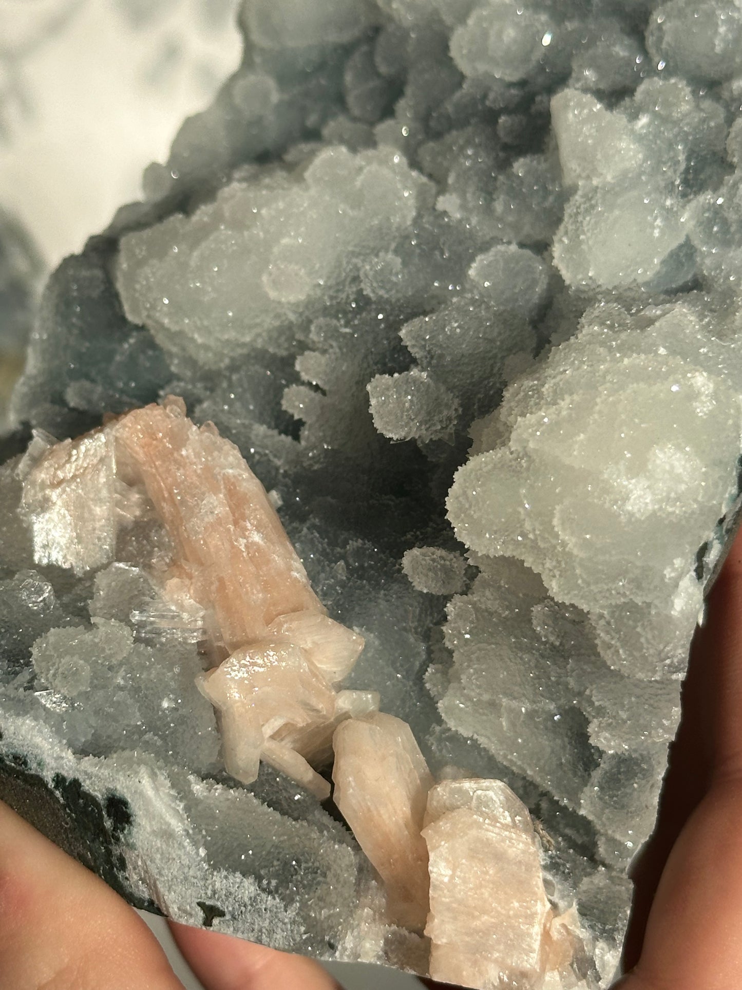 Chalcedony from Maharashtra, India