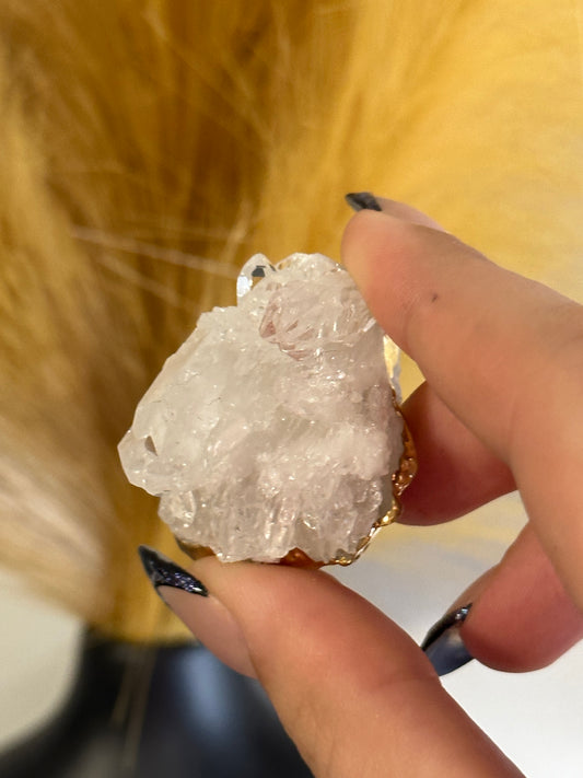 Quartz Cluster Pendant