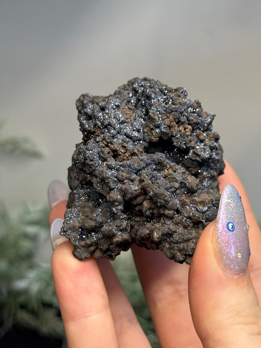 Sparkly Hematite on Goethite- Mexico