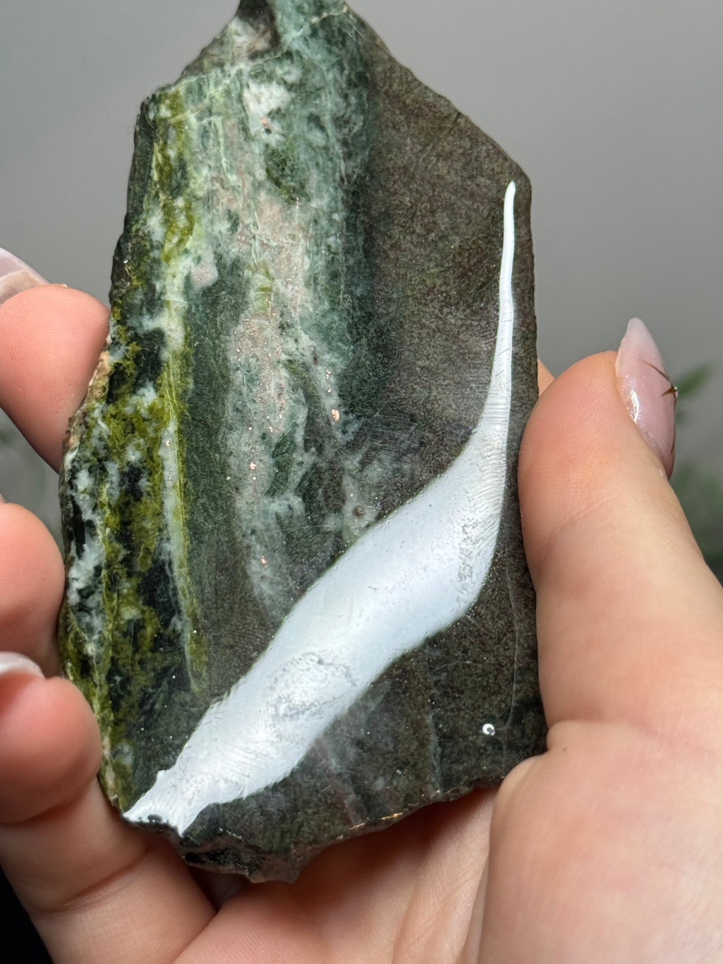 Copper and epidote- Michigan
