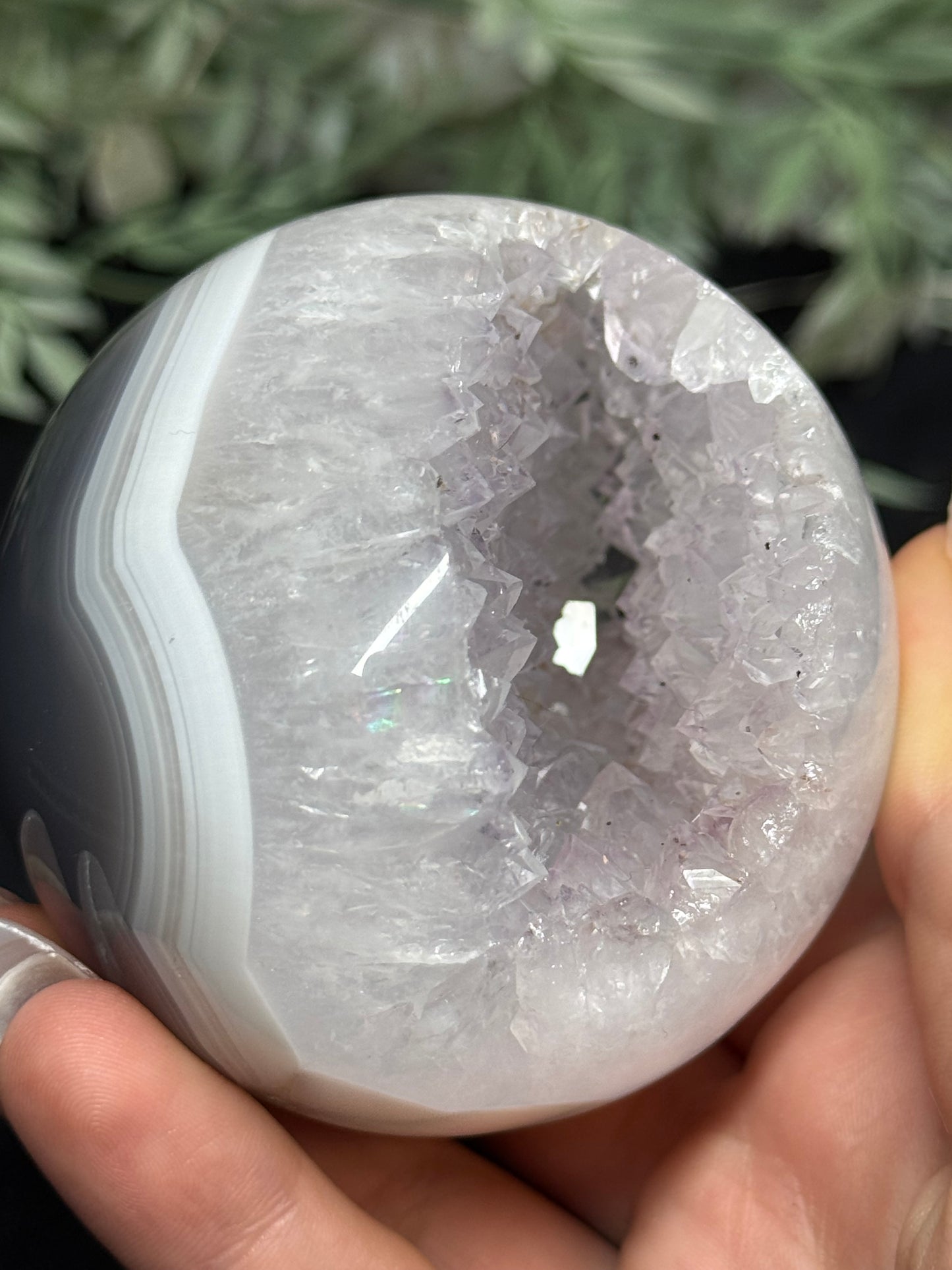 Agate sphere