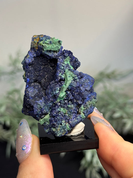 Sparkly azurite, malachite -China