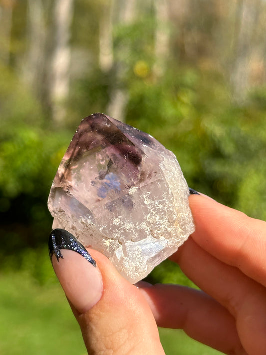 Phantom Amethyst Top Polished Point