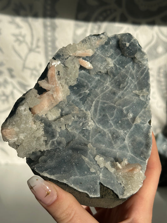 Chalcedony from Maharashtra, India