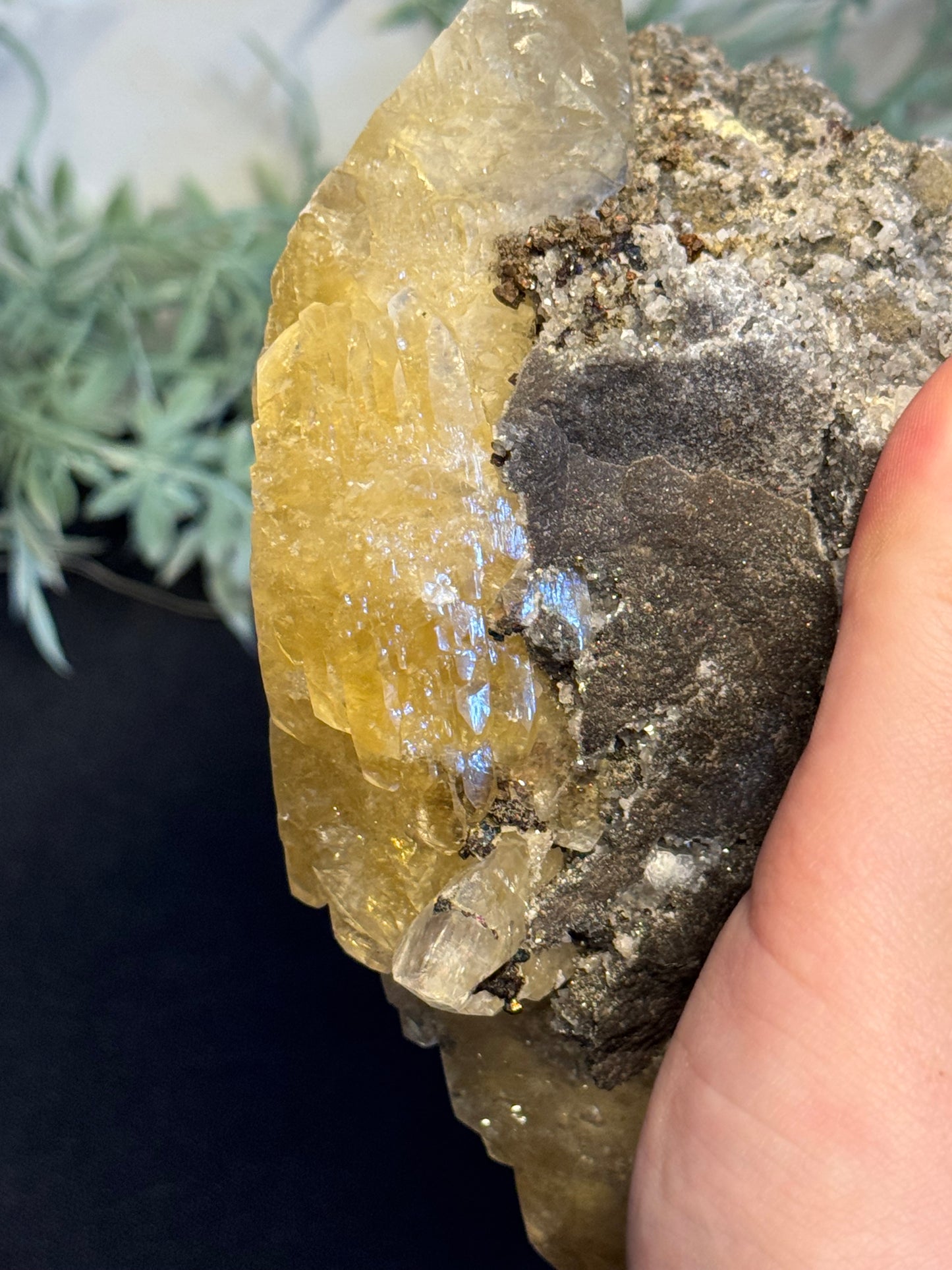 Calcite, Chalcopyrite - Missouri