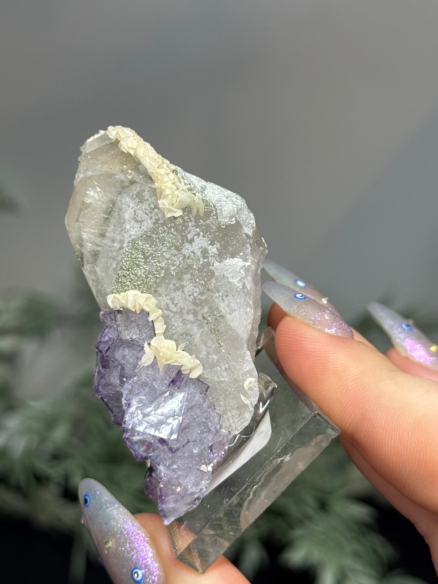 Fluorite, Quartz -China