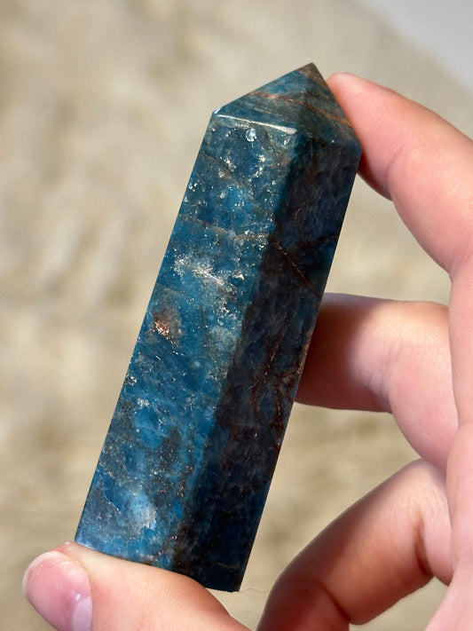 Blue apatite tower B