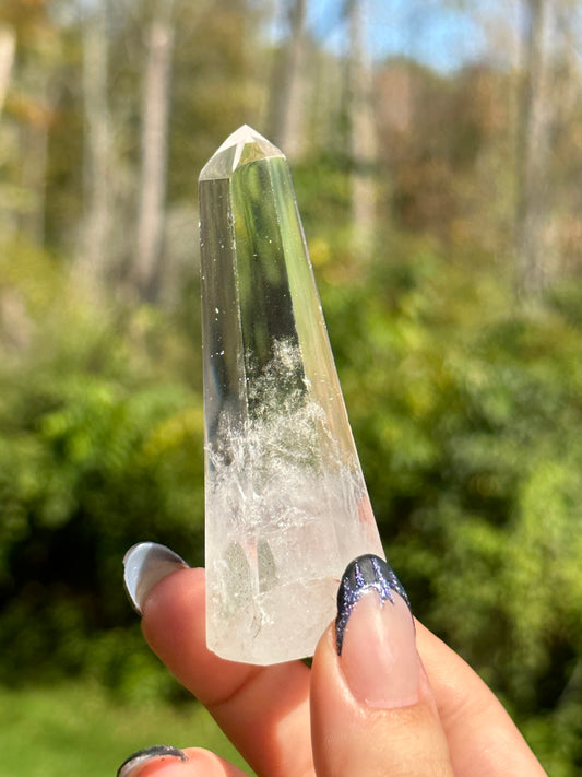 Clear Quartz Tower