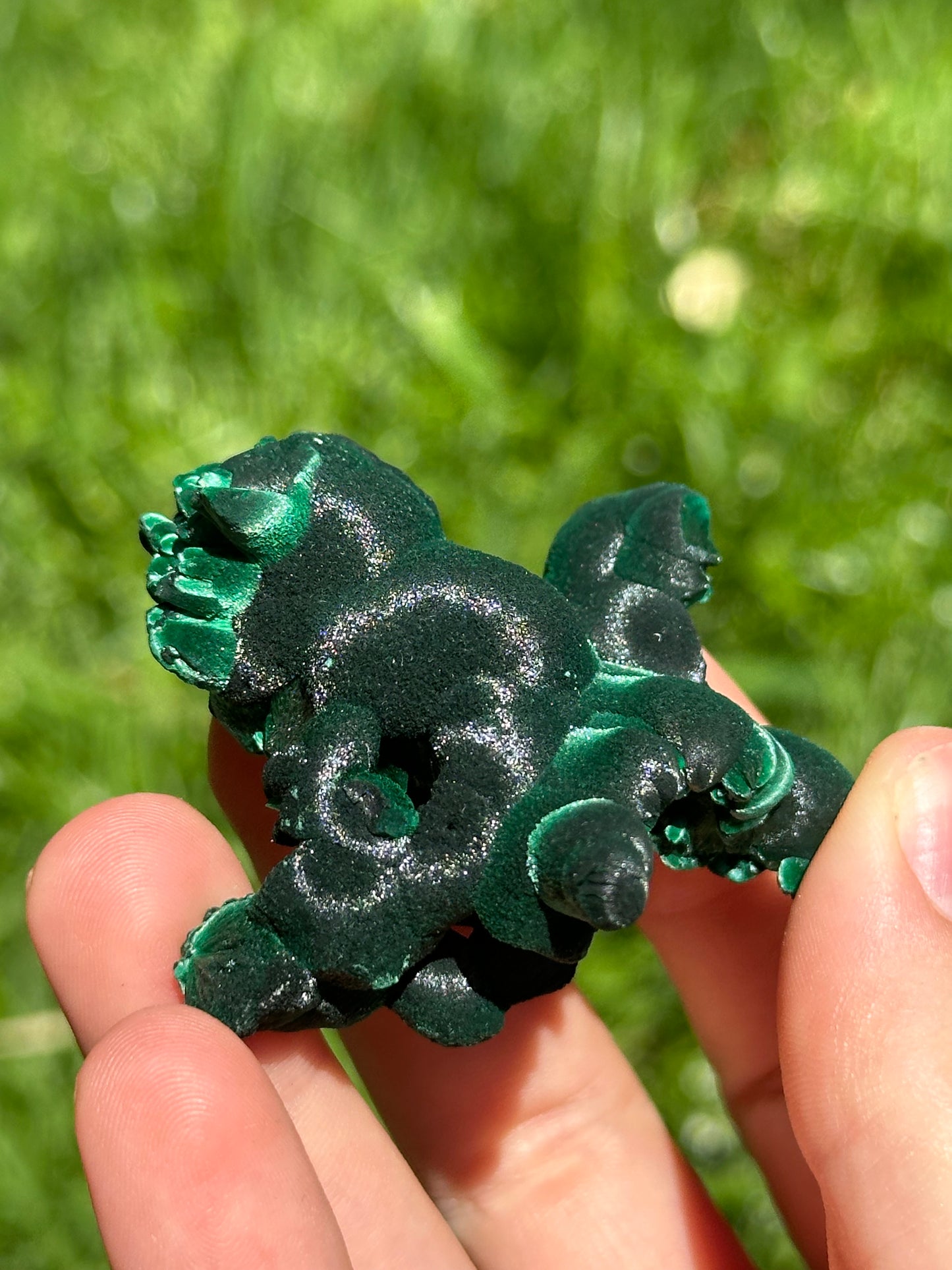 Velvet malachite