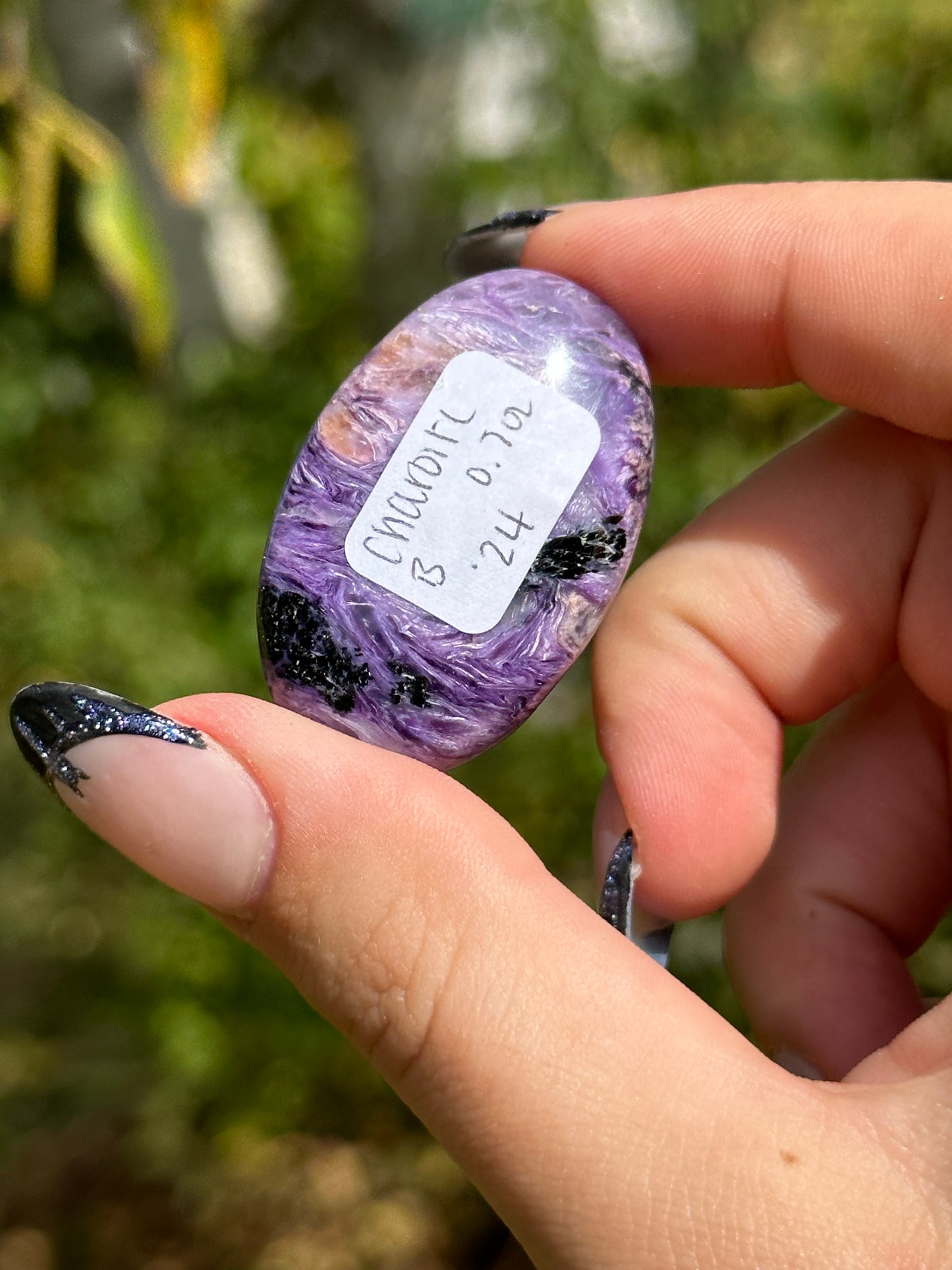 Charoite Mini Palmstone