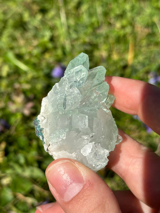 Green apophyllite | India