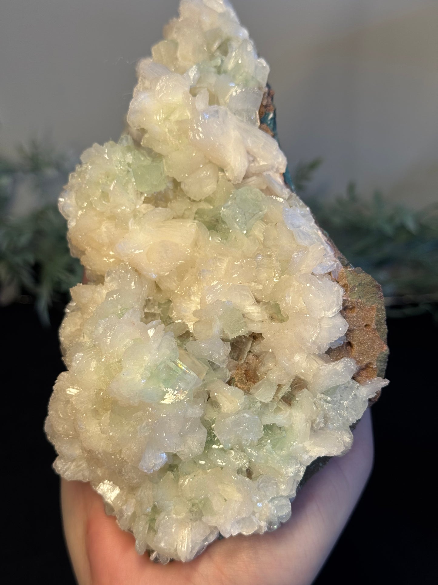 Apophyllite, Stilbite - India