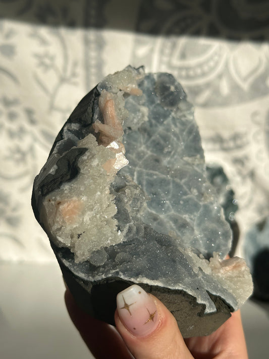 Chalcedony from Maharashtra, India
