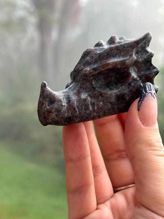 Yooperlite (UV Reactive) Dragon Head