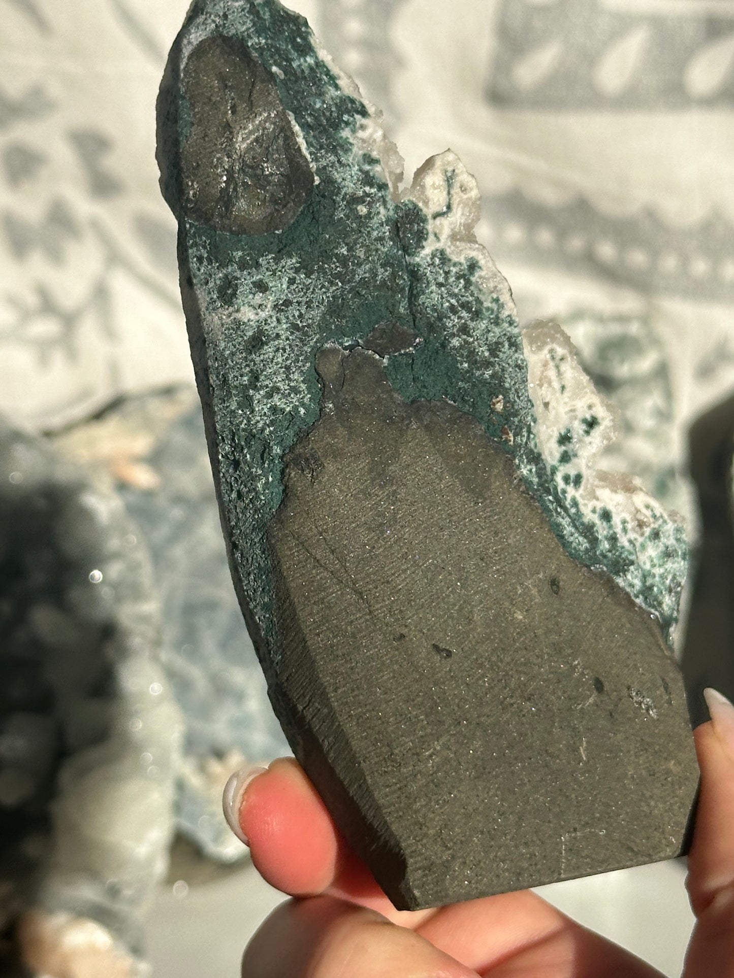 Chalcedony from Maharashtra, India