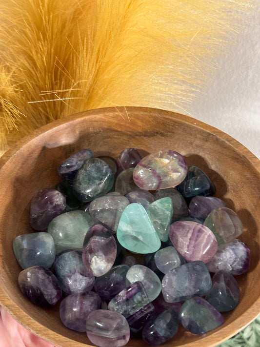 Fluorite Tumbles - 2 sizes