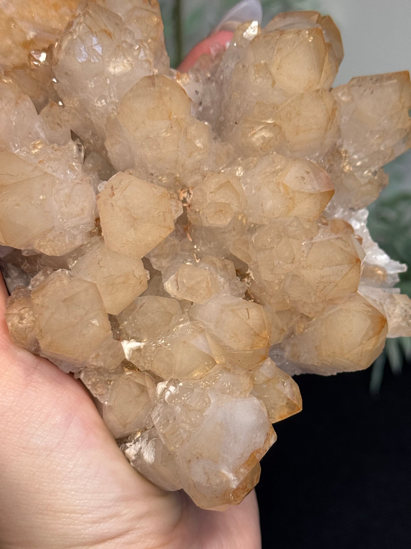 Orange river quartz