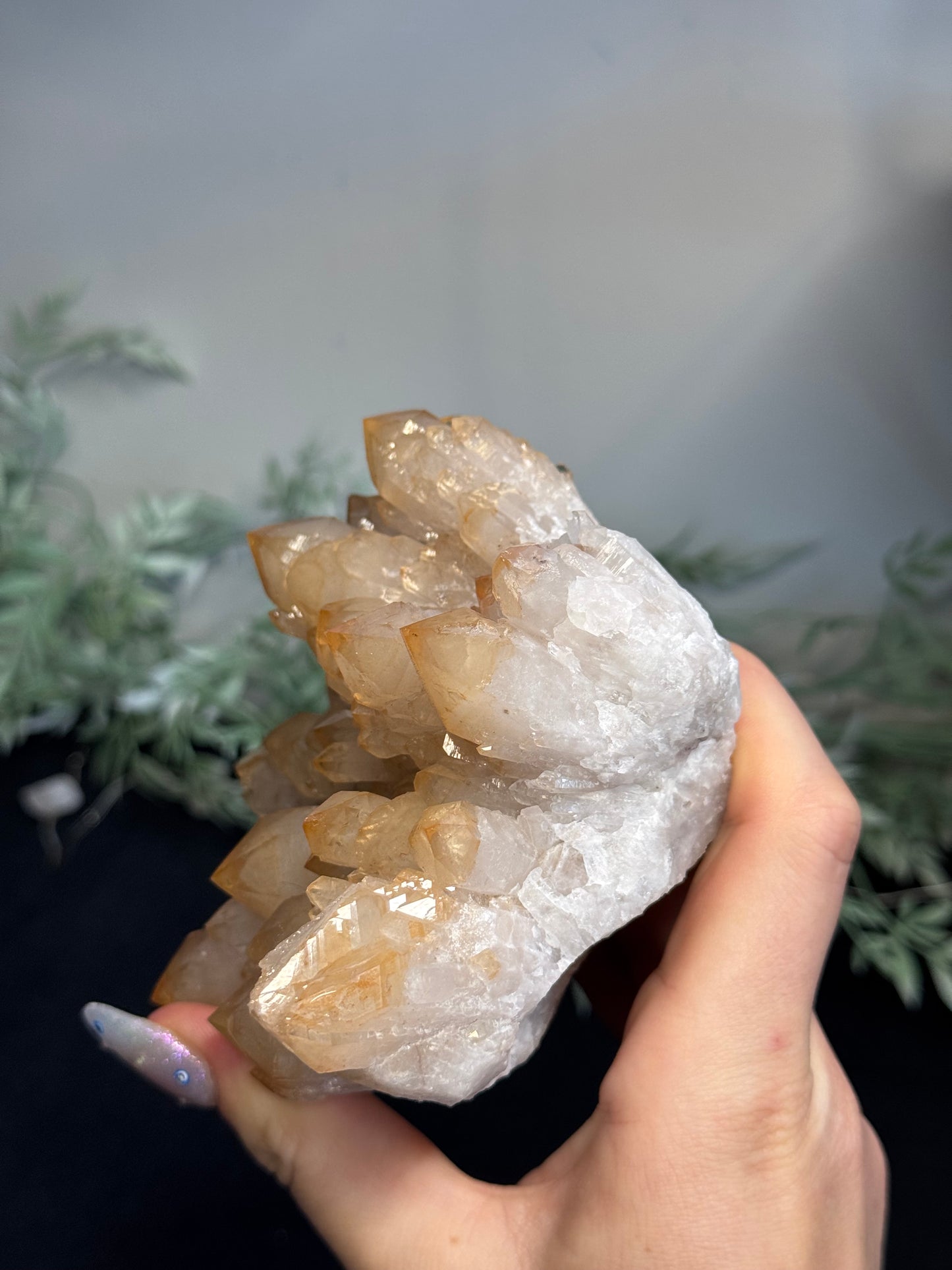 Orange river quartz
