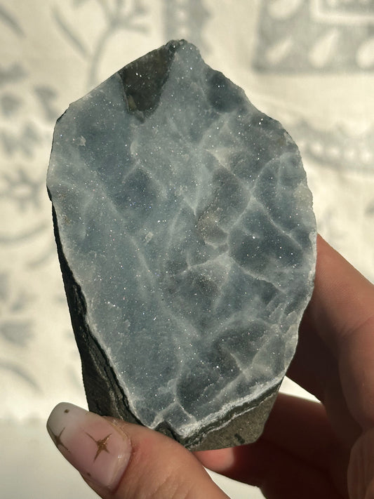 Chalcedony from Maharashtra, India