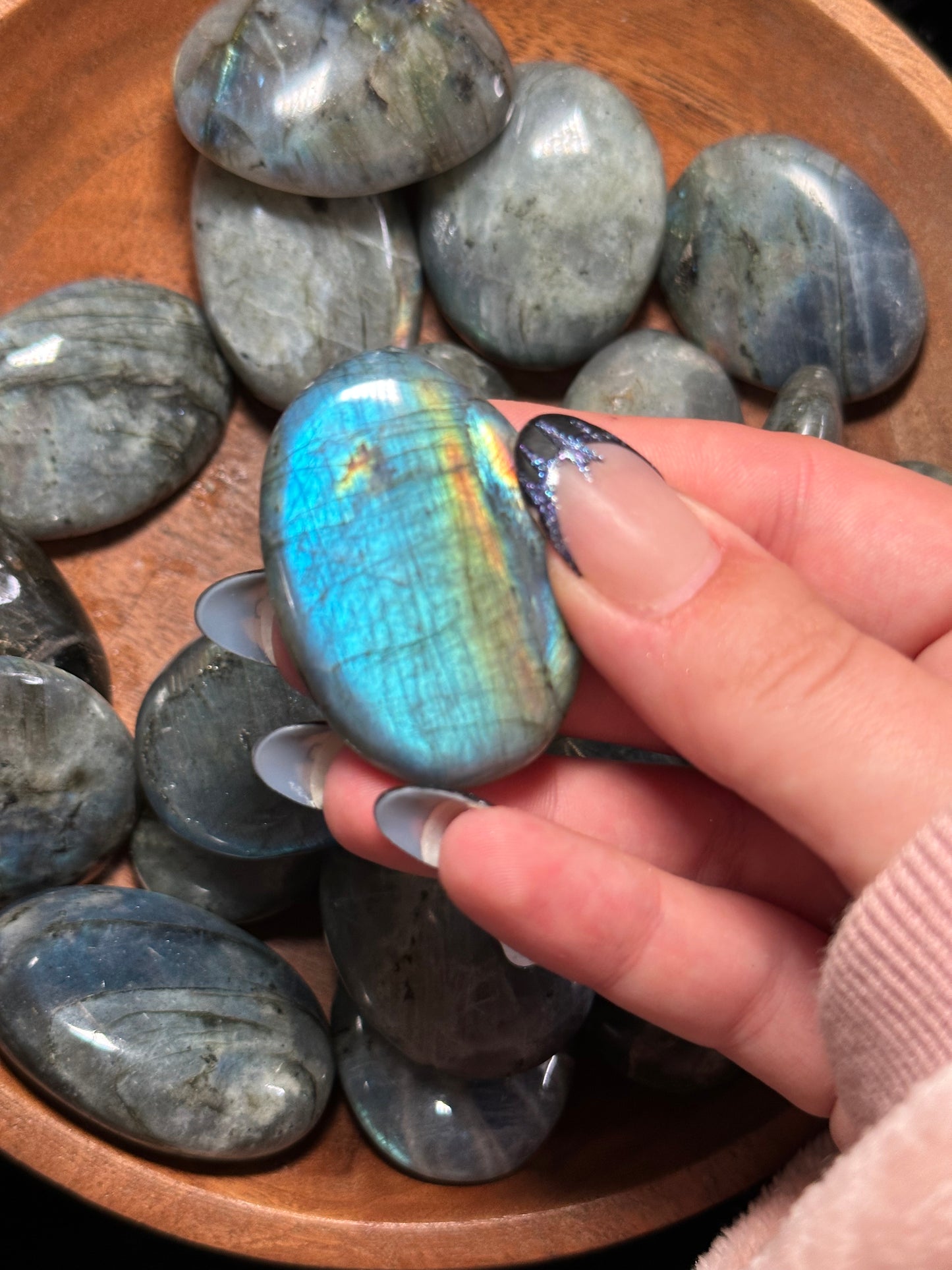 Labradorite Mini Palmstones - Random