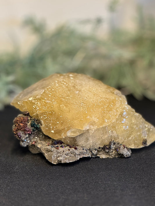 Calcite, Chalcopyrite - Missouri