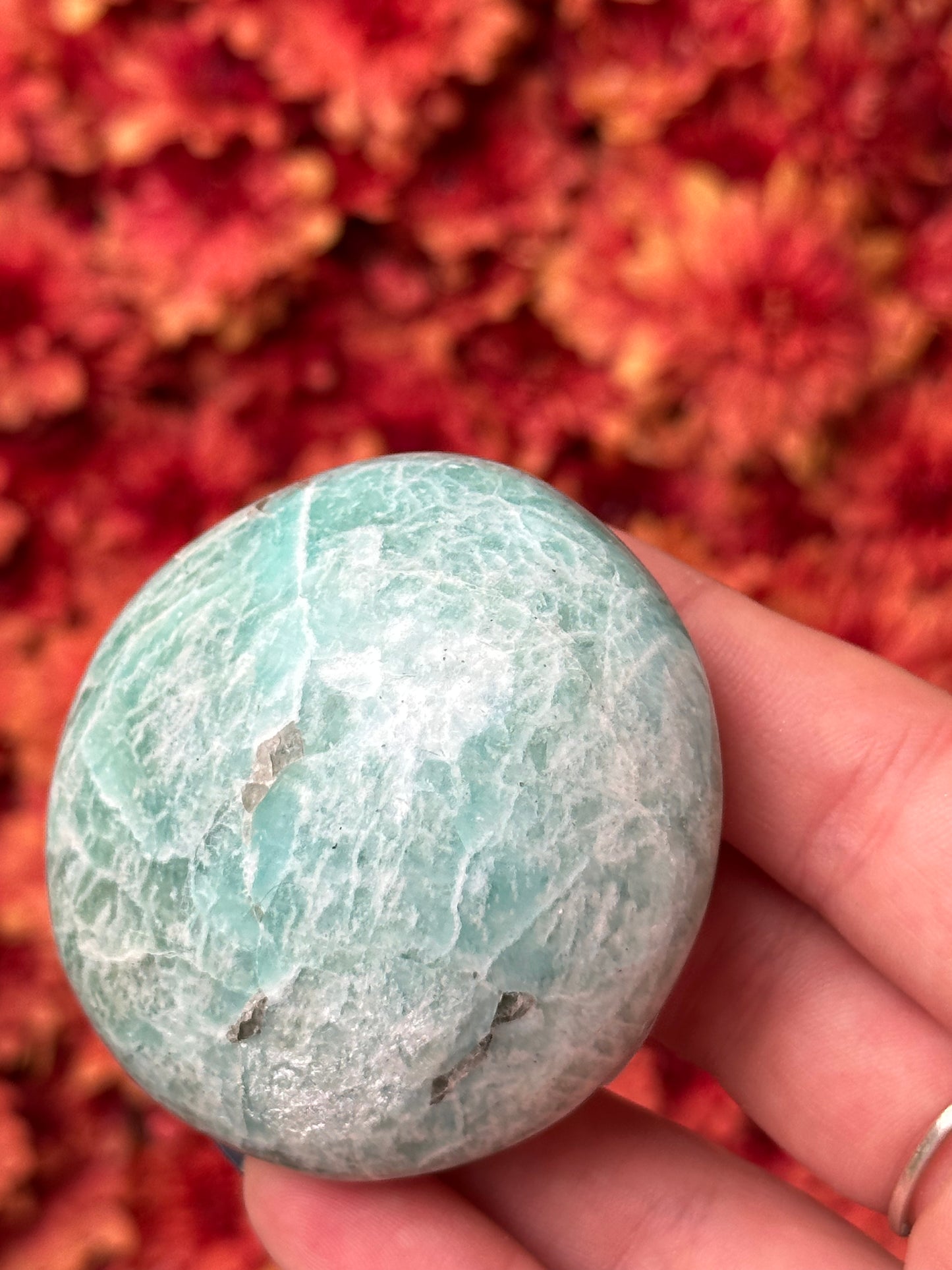 Amazonite Palmstone