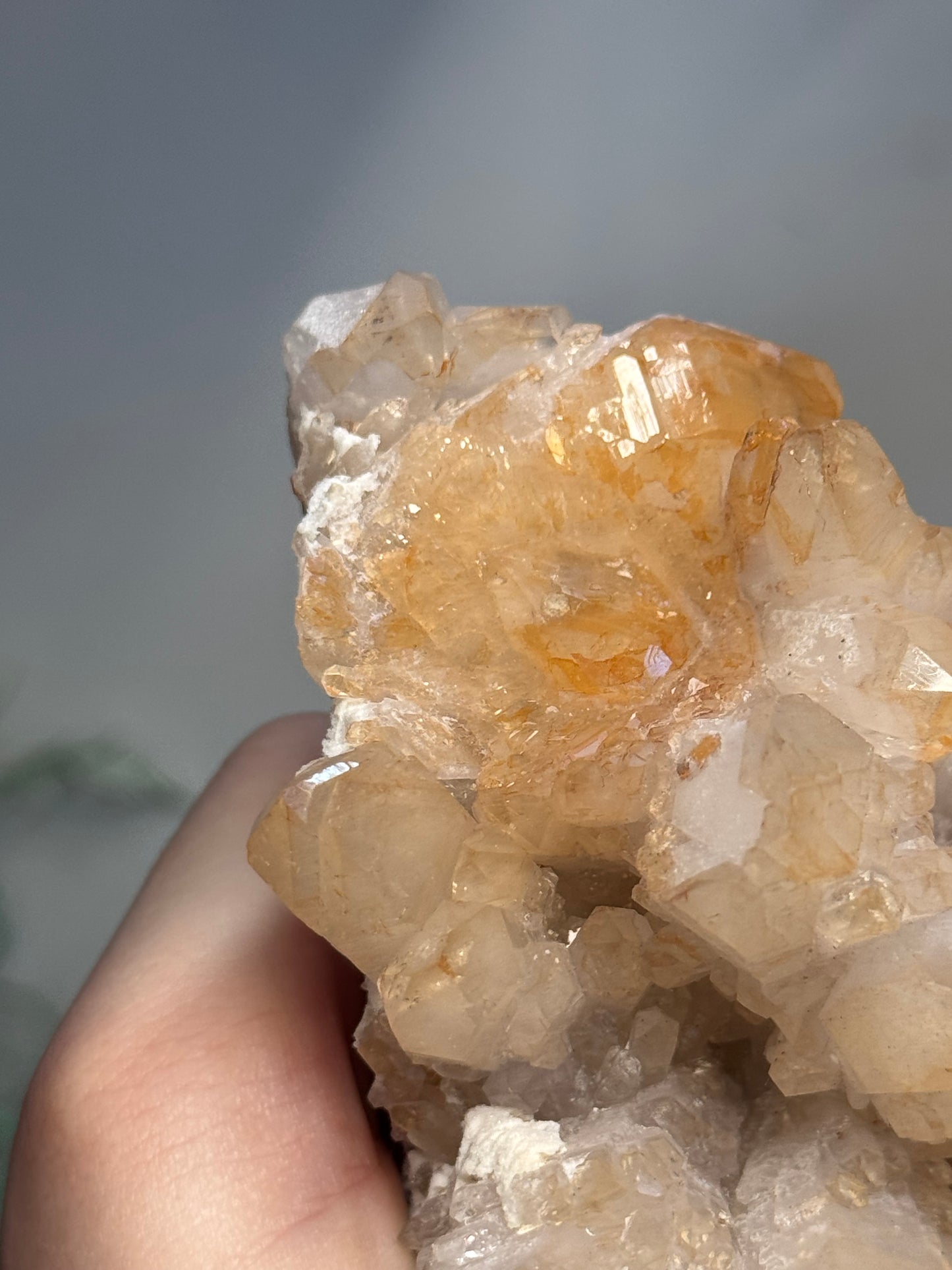 Orange river quartz