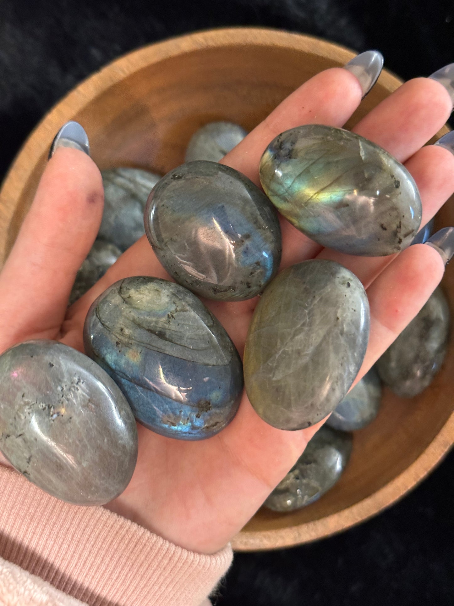 Labradorite Mini Palmstones - Random