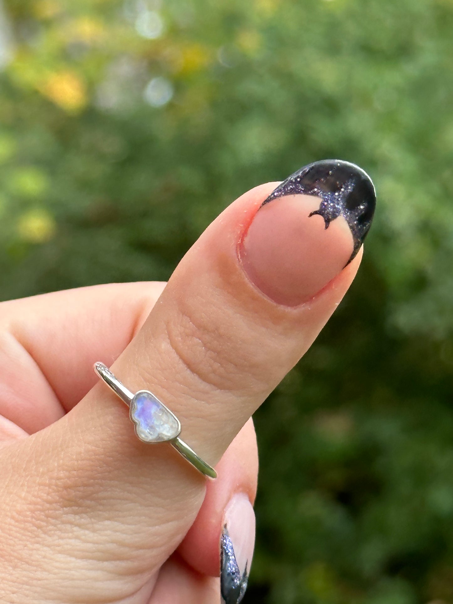 Moonstone Cloud Rings - Sized