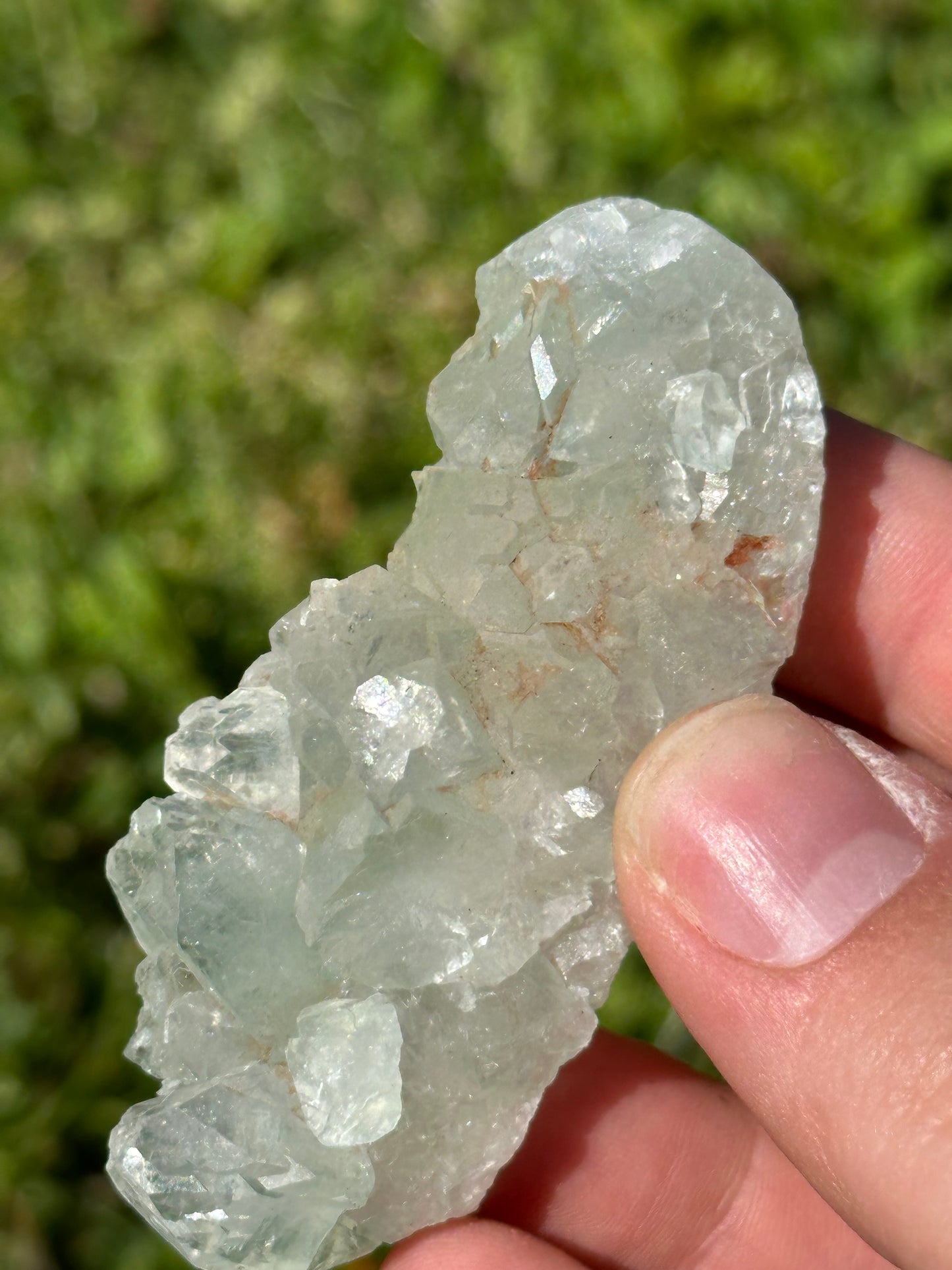 Green apophyllite | India