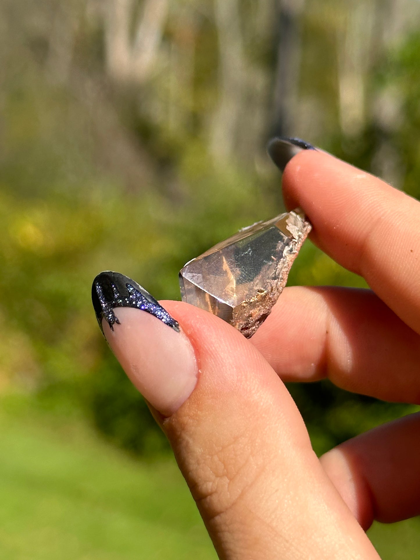 Mini Garden Quartz (Lodalite) Freeform