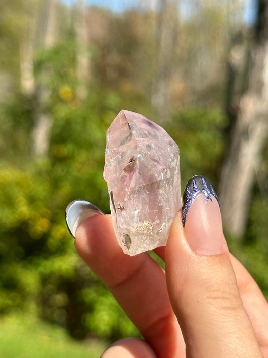 Phantom Amethyst Top Polished Point