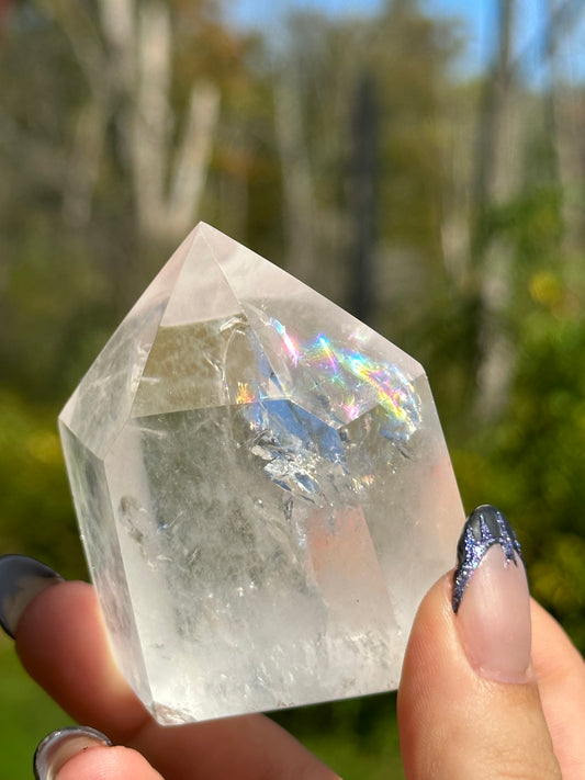 Clear Quartz tower