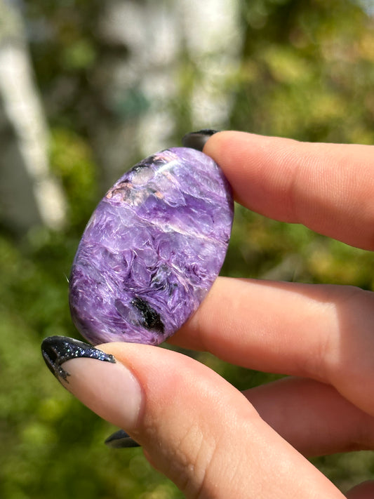 Charoite Mini Palmstone