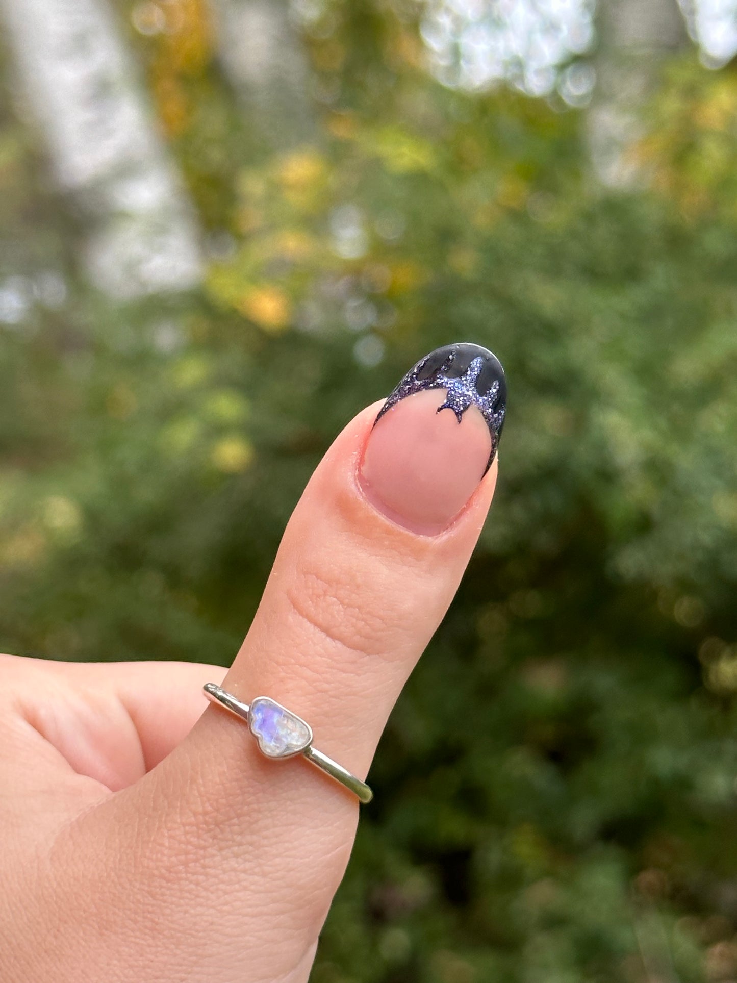 Moonstone Cloud Rings - Sized