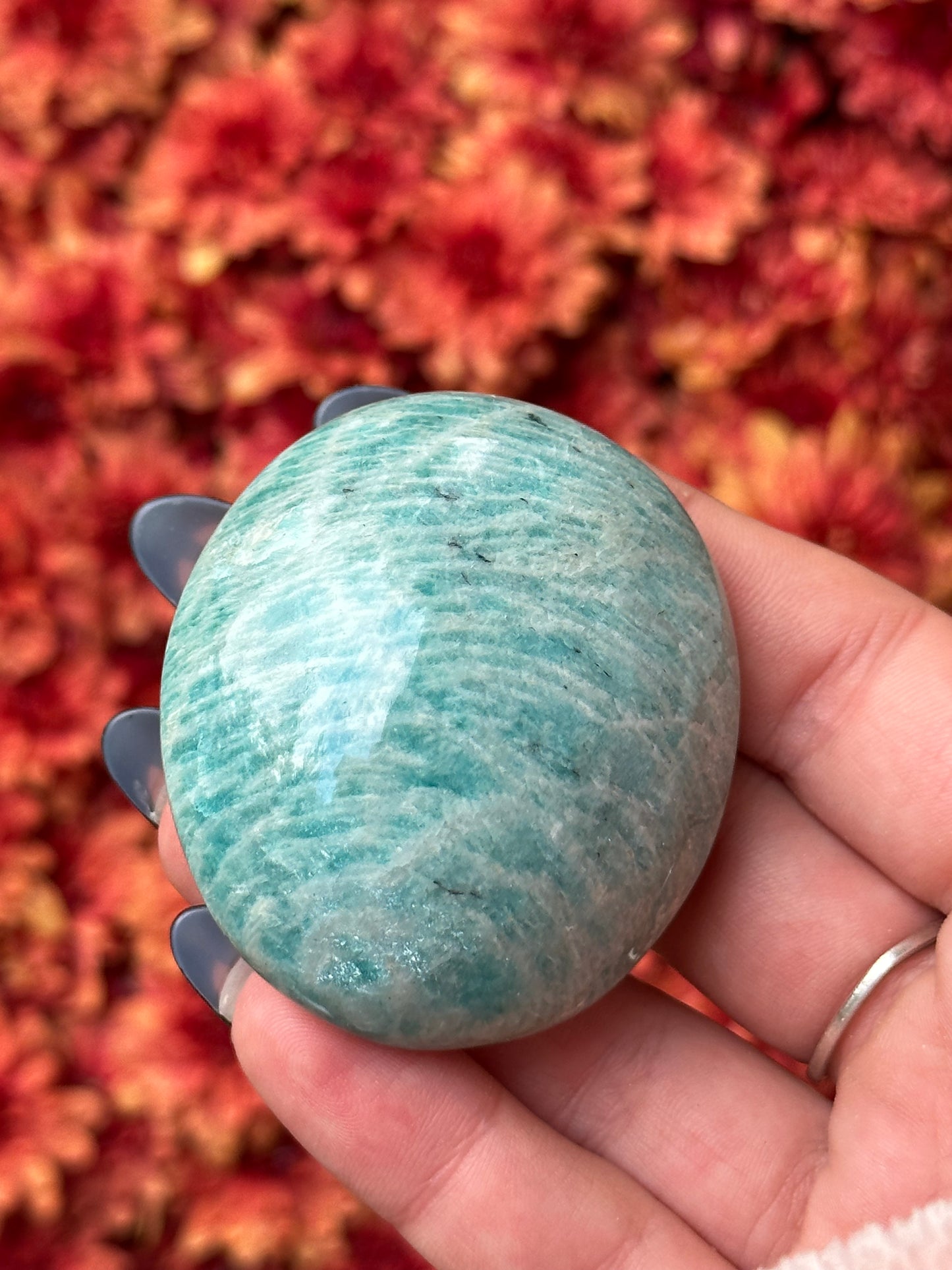 Amazonite Palmstone