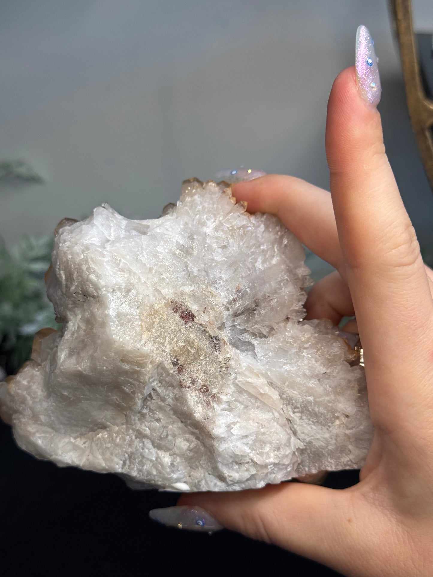 Orange river quartz
