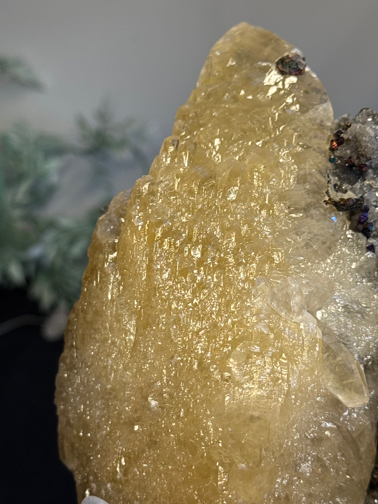 Calcite, Chalcopyrite - Missouri