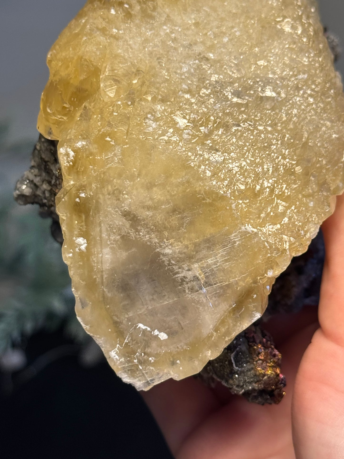 Calcite, Chalcopyrite - Missouri