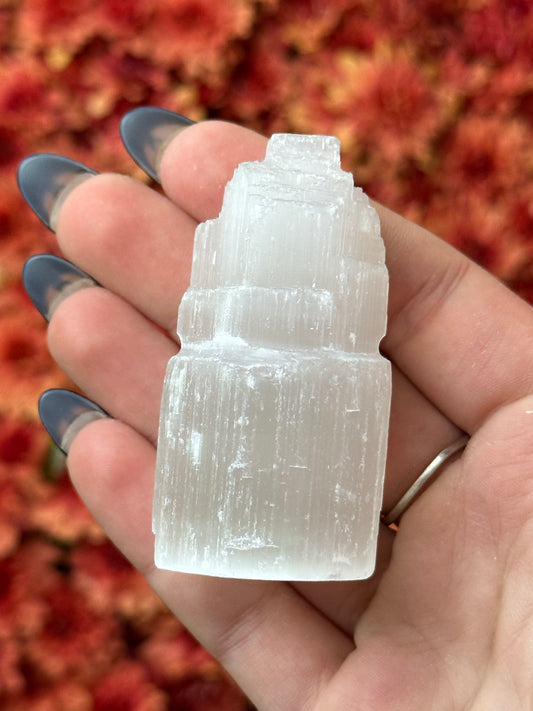 Satin spar selenite