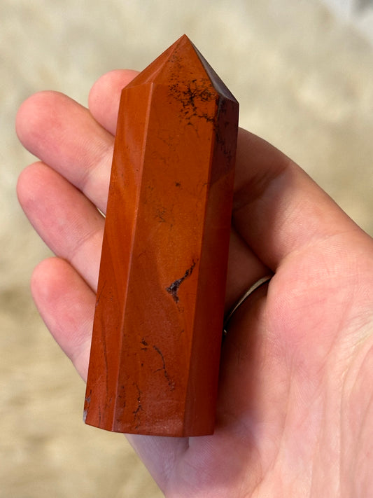 Red jasper tower A