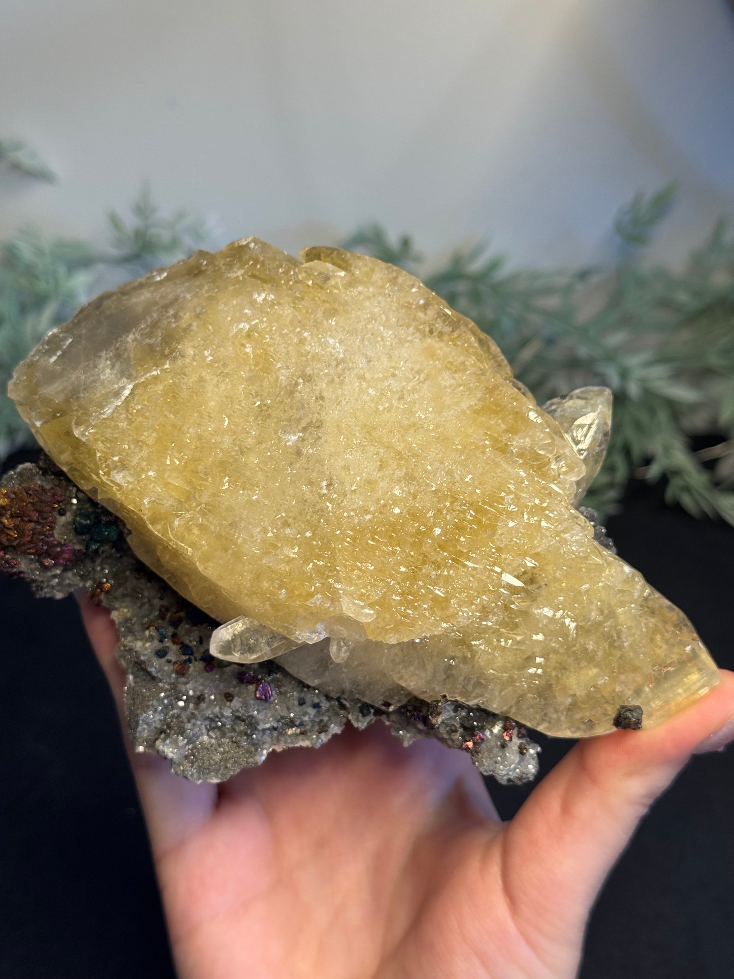Calcite, Chalcopyrite - Missouri