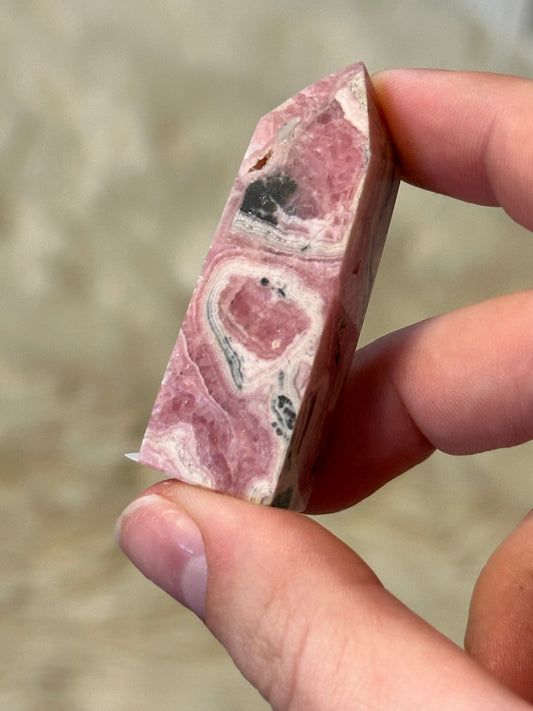 Rhodochrosite mini tower B